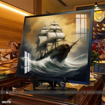 Tranh thuyền và biển