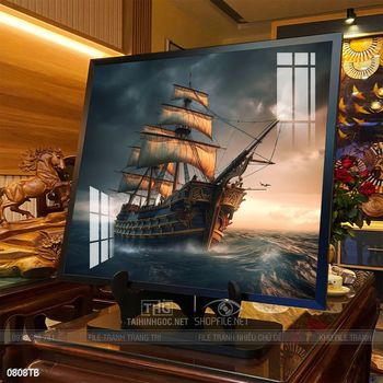 Tranh thuận buồm xuôi gió treo tường đẹp