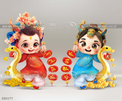 Tranh psd cặp rắn vàng chào đón năm mới Ất Tỵ 2025 Tranh psd cặp rắn vàng chào đón năm mới Ất Tỵ 2025