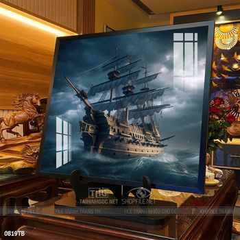 Tranh thuận buồm xuôi gió treo tường đẹp