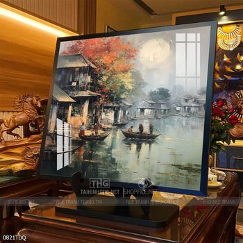 Tranh đồng quê đẹp nhất hiện nay