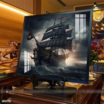 Tranh thuận buồm xuôi gió đẹp