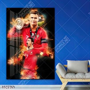 Tranh cầu thủ Cristiano Ronaldo treo tường đẹp