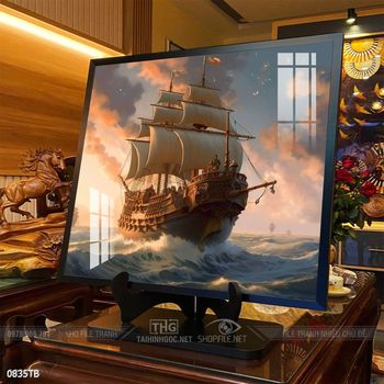 Tranh thuận buồm xuôi gió đẹp