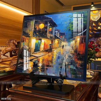 Tranh phong cảnh làng quê đẹp và ý nghĩa