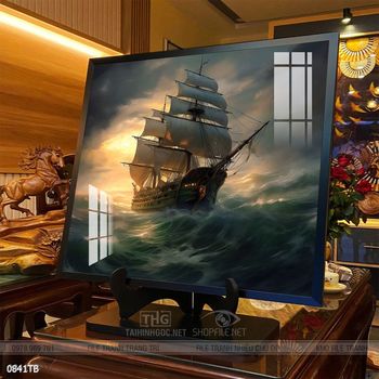 Tranh thuận buồm xuôi gió treo tường đẹp