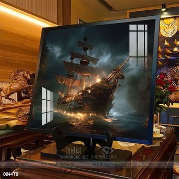 Tranh thuận buồm xuôi gió đẹp ấn tượng