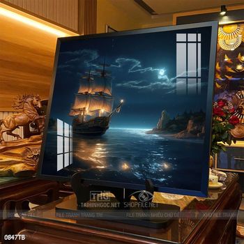 Tranh thuyền và biển