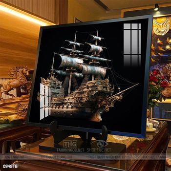 Tranh phong thủy thuận buồm xuôi gió tài lộc đẹp