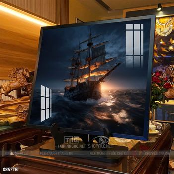 Tranh thuận buồm xuôi gió đẹp