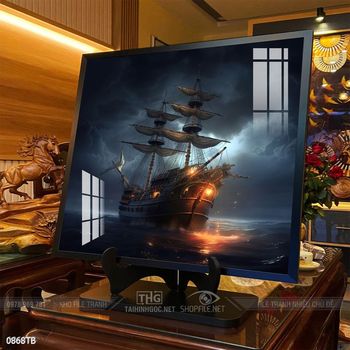 Tranh thuận buồm xuôi gió đẹp