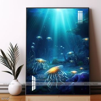 Tranh nghệ thuật phi hành gia treo tường