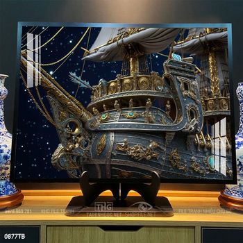 Tranh thuận buồm xuôi gió đẹp ấn tượng