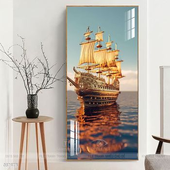 Tranh thuận buồm xuôi gió đẹp