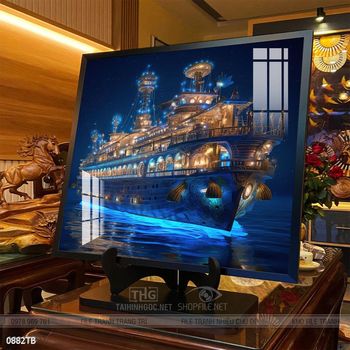 Tranh thuyền buồm và cảnh biển