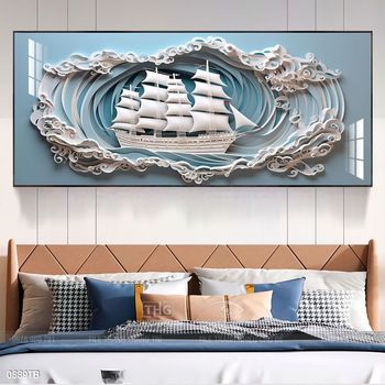 Tranh thuận buồm xuôi gió treo tường