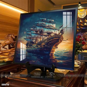 Tranh thuận buồm xuôi gió đẹp