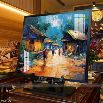 Tranh đồng quê đẹp nhất hiện nay