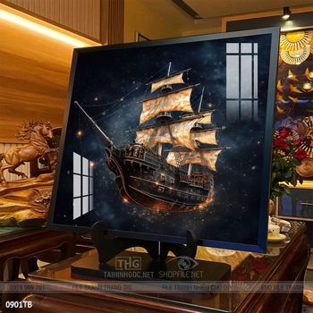 Tranh thuận buồm xuôi gió đẹp