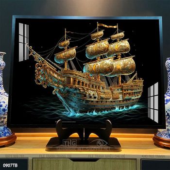 Tranh thuận buồm xuôi gió treo tường đẹp