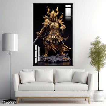 File tranh treo tường hình chiến binh Samurai