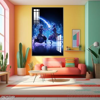 Tranh treo tường Samurai đẹp ấn tượng