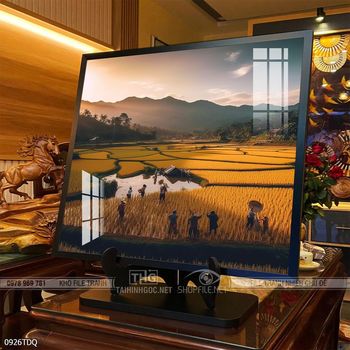 Tranh đồng quê đẹp nhất hiện nay