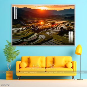 Tranh phong cảnh làng quê đẹp và ý nghĩa