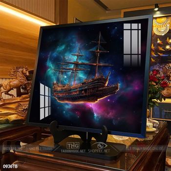 Tranh phong thủy thuận buồm xuôi gió tài lộc đẹp