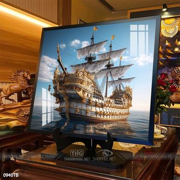 Tranh thuận buồm xuôi gió treo tường đẹp