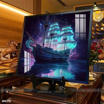 Tranh thuận buồm xuôi gió đẹp ấn tượng