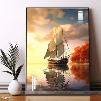 Tranh thuận buồm xuôi gió đẹp