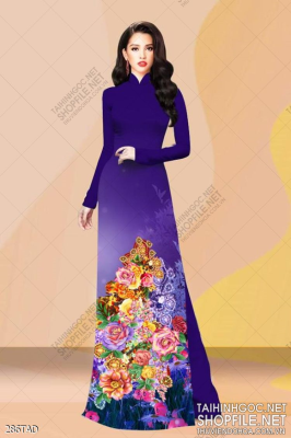 File tranh vải áo dài việt nam 286