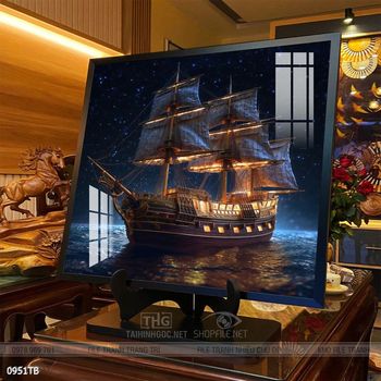 Tranh thuận buồm xuôi gió treo tường đẹp