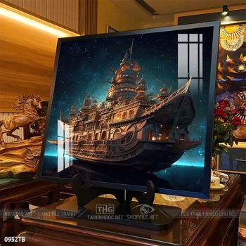 Tranh thuận buồm xuôi gió trang trí tường nhà