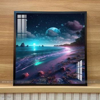 Tranh cá heo đẹp độc đáo