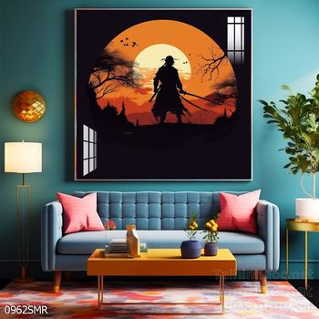 Tranh Samurai decor trang trí tường nhà trang trí tường