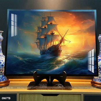 Tranh thuận buồm xuôi gió đẹp