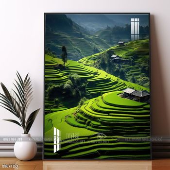 Tranh đồng quê đẹp nhất hiện nay