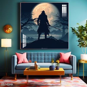 Mẫu Tranh chiến binh Samurai huyền thoại