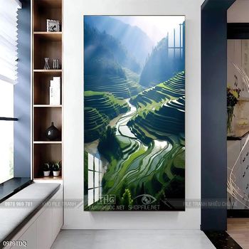 Tranh đồng quê đẹp nhất hiện nay