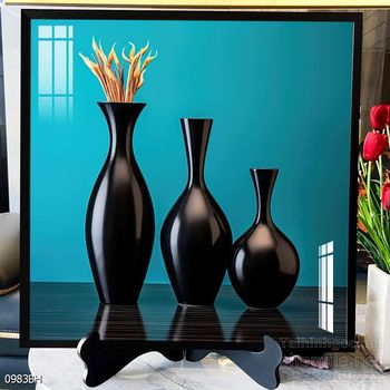 Tranh bình hoa đẹp trang trí tường