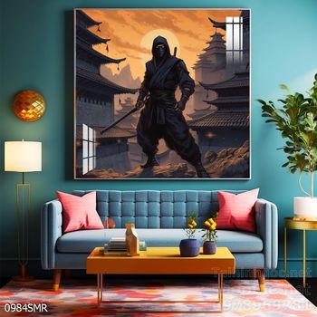 Mẫu tranh Nhật cổ Samurai