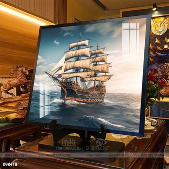 Tranh thuận buồm xuôi gió treo tường đẹp