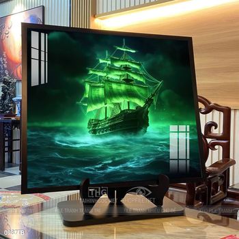 Tranh thuận buồm xuôi gió đẹp ấn tượng