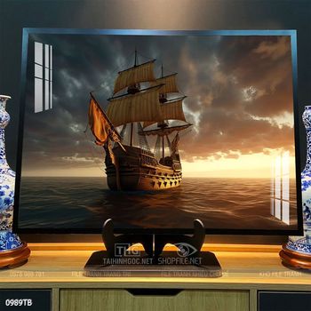 Tranh thuận buồm xuôi gió đẹp