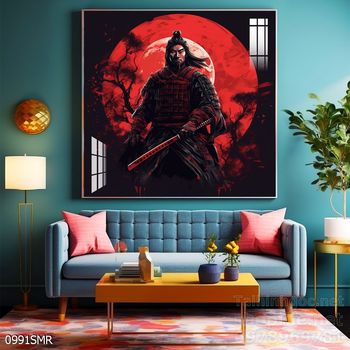 Mẫu Tranh chiến binh Samurai huyền thoại