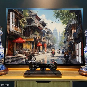 Tranh đồng quê đẹp nhất hiện nay