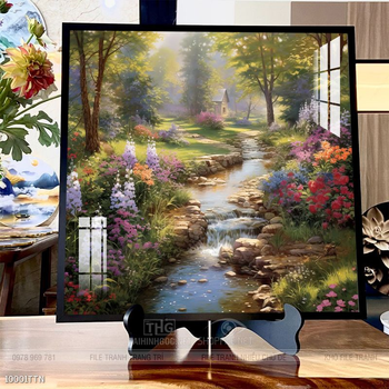 Tranh treo phòng khách theo phong thủy