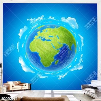 Tranh trái đất xanh